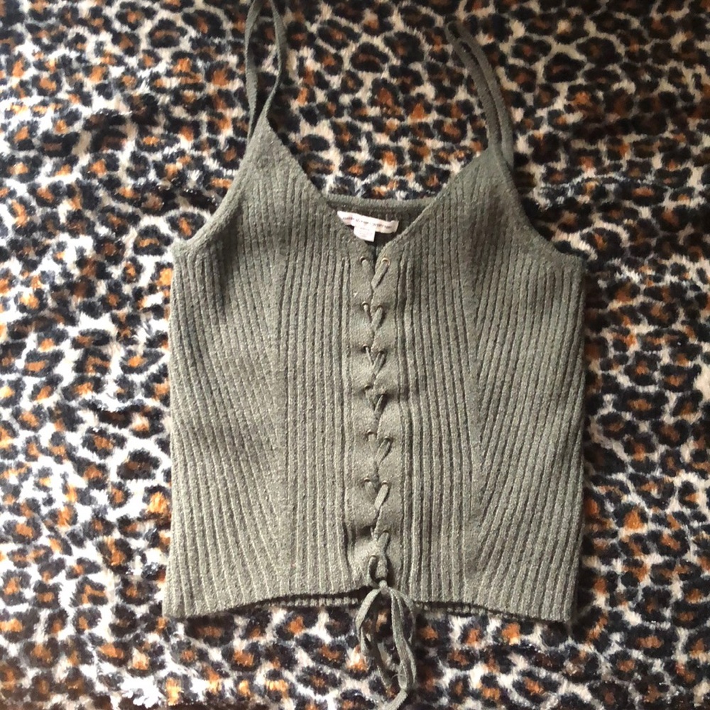 Knitted tank
